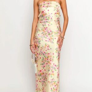 Mariah Yellow Bloom Maxi
